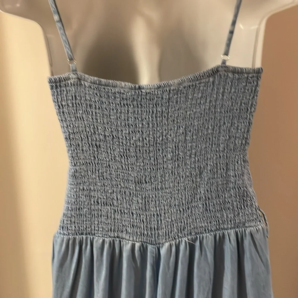 Wide leg summer jumpsuit - Picture 4 of 7